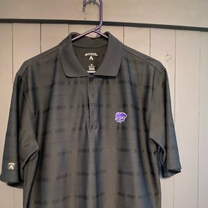 Black K state Polo shirt